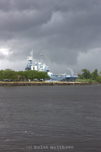 USS NC battleship