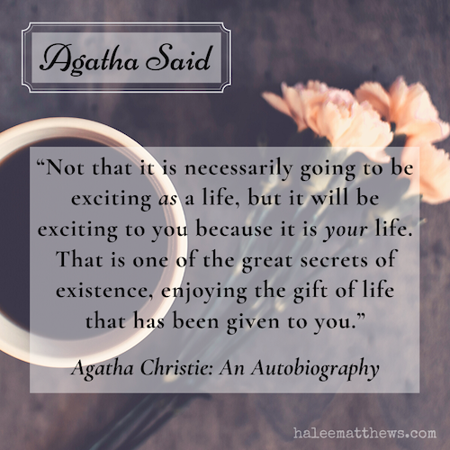 agatha christie quotes on mystery